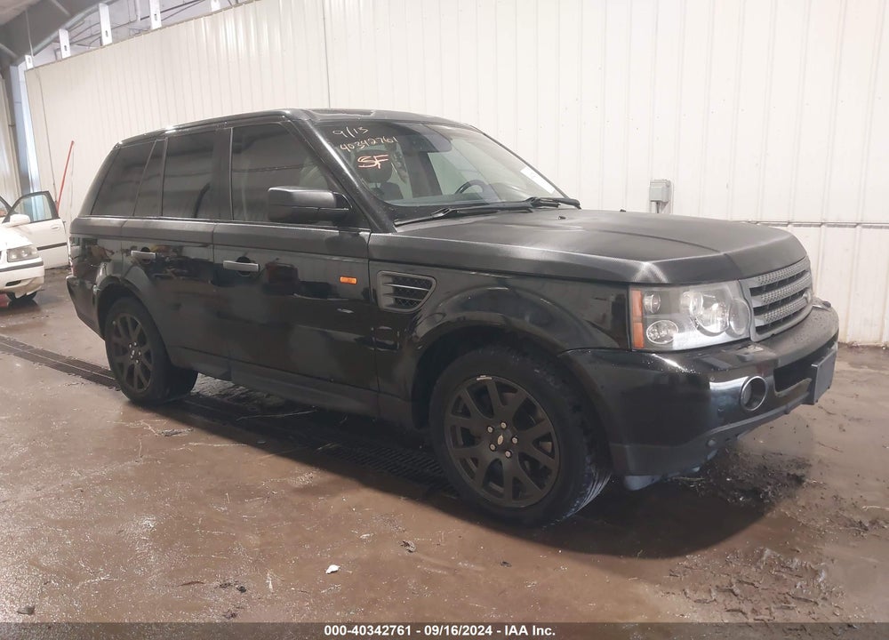 2008 LAND ROVER RANGE ROVER SPORT HSE VIN: SALSK25438A168238
