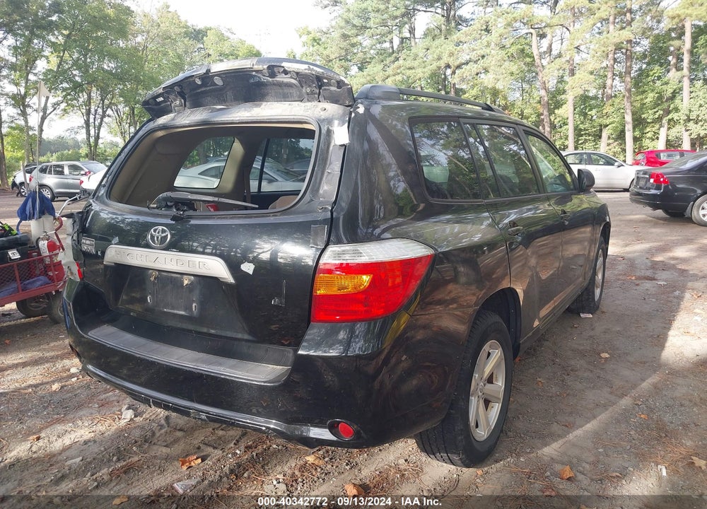 2009 TOYOTA HIGHLANDER VIN: JTEDA41A792007893