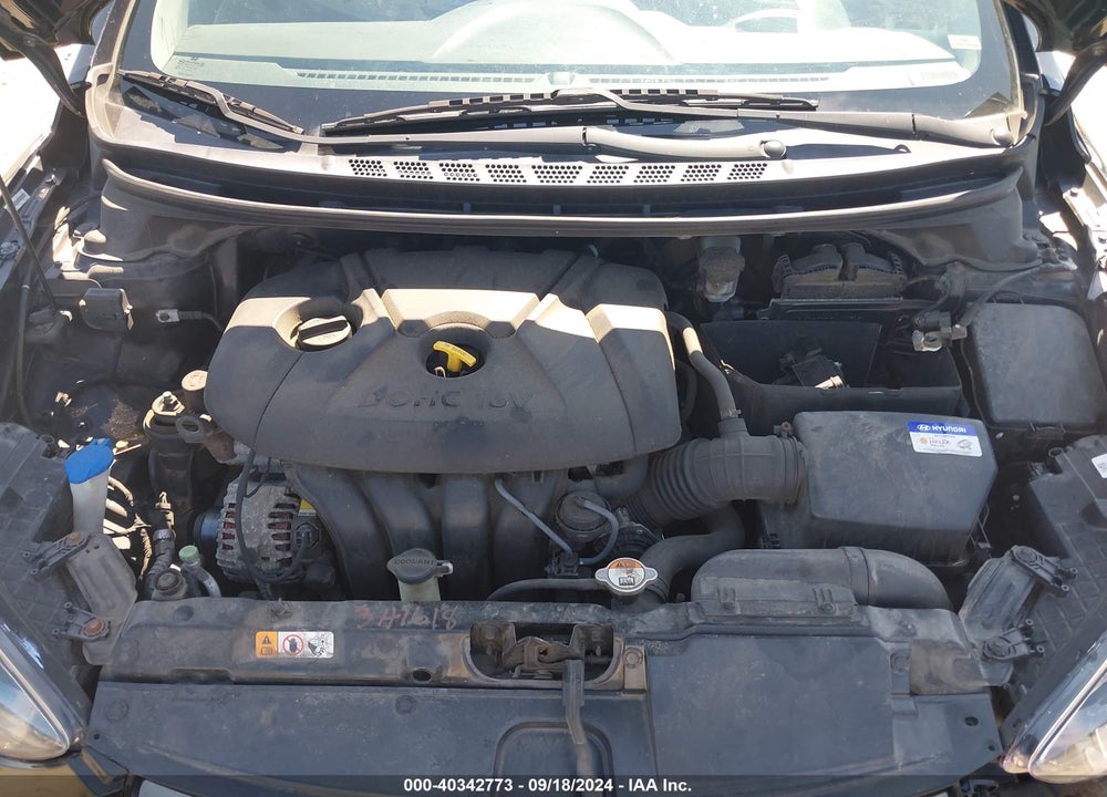 2013 HYUNDAI ELANTRA LIMITED VIN: KMHDH4AEXDU506201