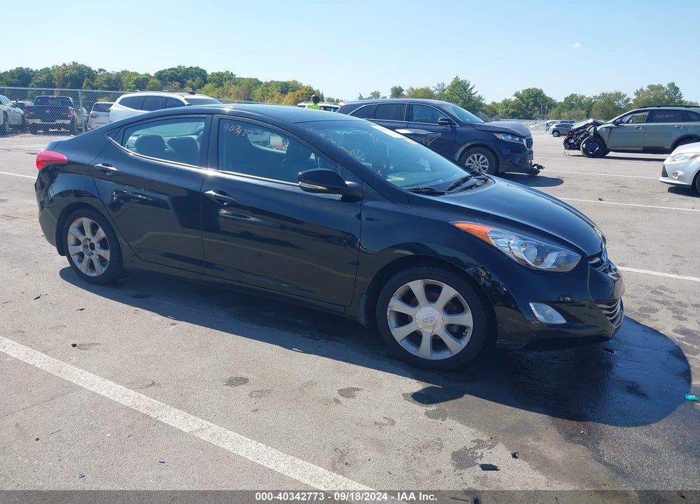 2013 HYUNDAI ELANTRA LIMITED VIN: KMHDH4AEXDU506201