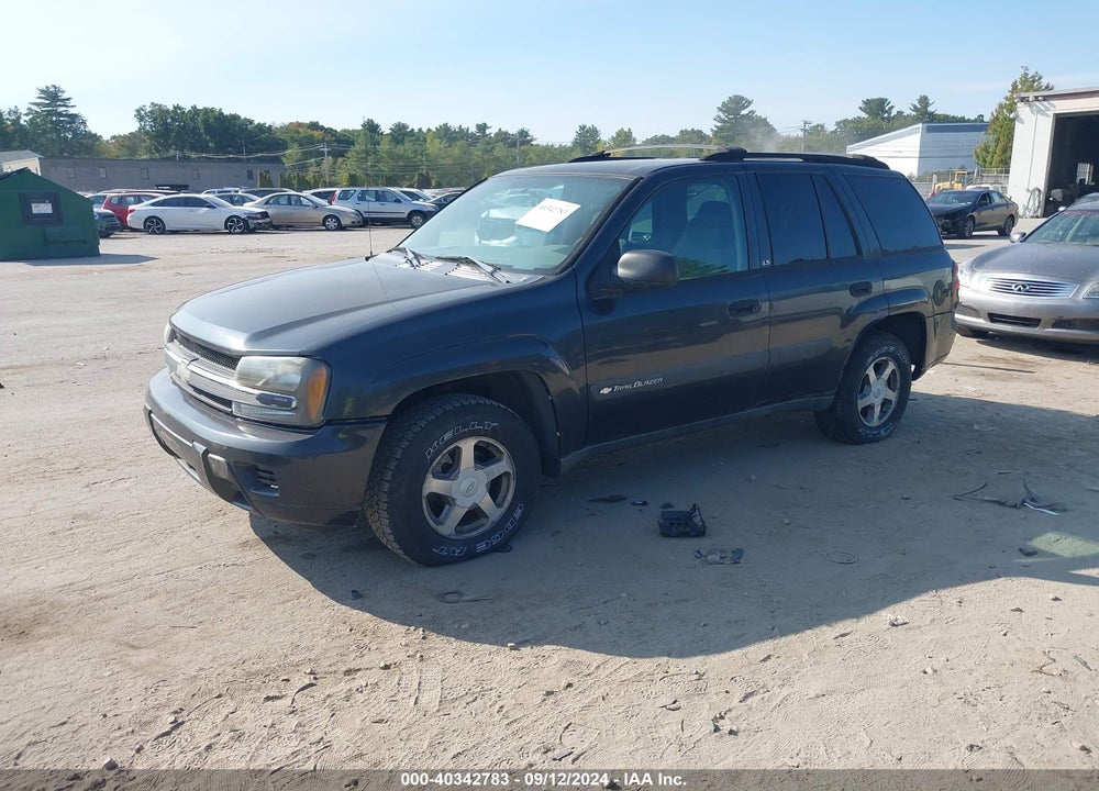 2004 CHEVROLET TRAILBLAZER LS VIN: 1GNDT13S142380740