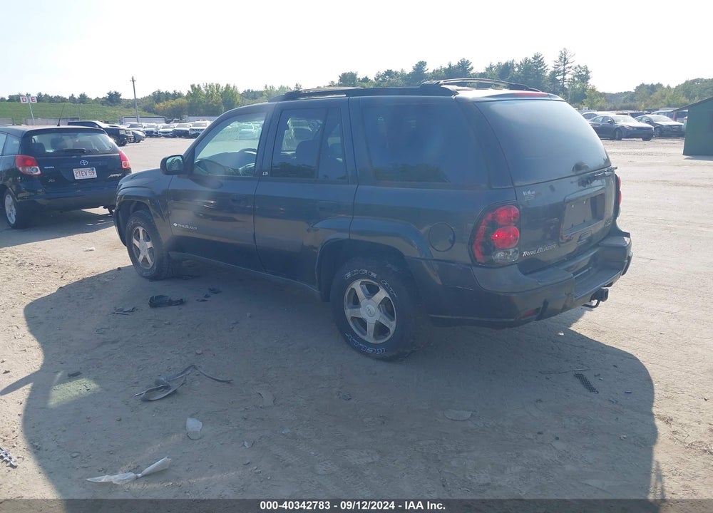 2004 CHEVROLET TRAILBLAZER LS VIN: 1GNDT13S142380740