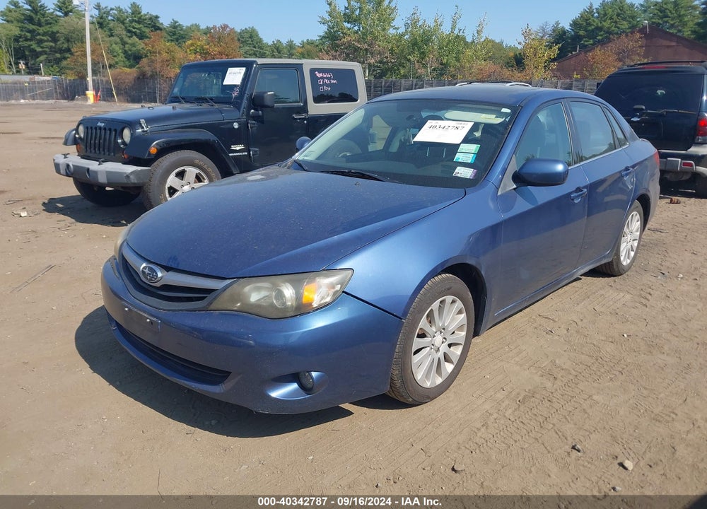 2011 SUBARU IMPREZA VIN: JF1GE6B66BH511985