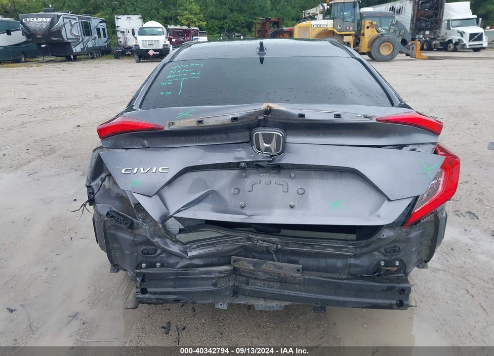 2019 HONDA CIVIC EX VIN: 19XFC1F39KE003434