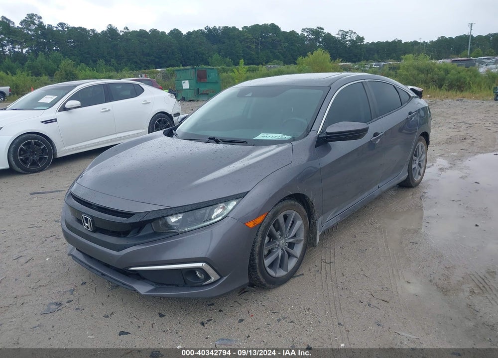 2019 HONDA CIVIC EX VIN: 19XFC1F39KE003434