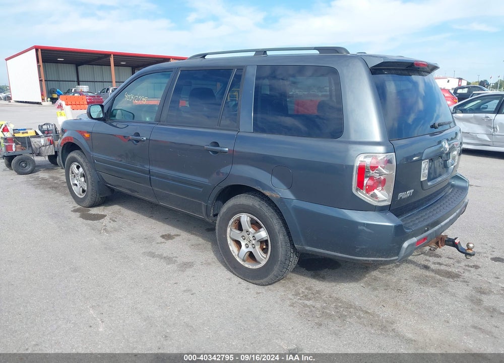 2006 HONDA PILOT EX-L VIN: 2HKYF187X6H557406