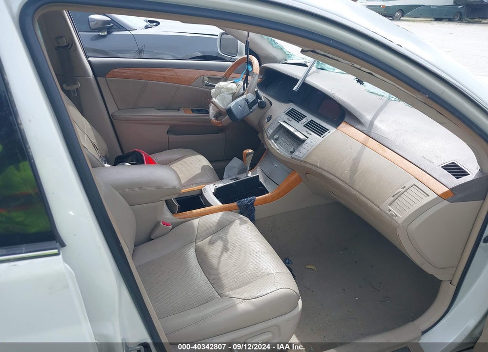2007 TOYOTA AVALON LIMITED VIN: 4T1BK36B97U195317