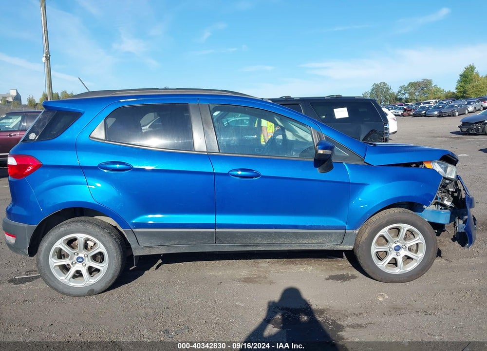 2018 FORD ECOSPORT SE VIN: MAJ6P1UL9JC227189