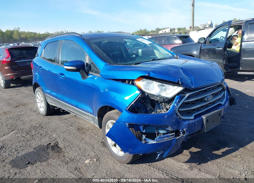 2018 FORD ECOSPORT SE VIN: MAJ6P1UL9JC227189