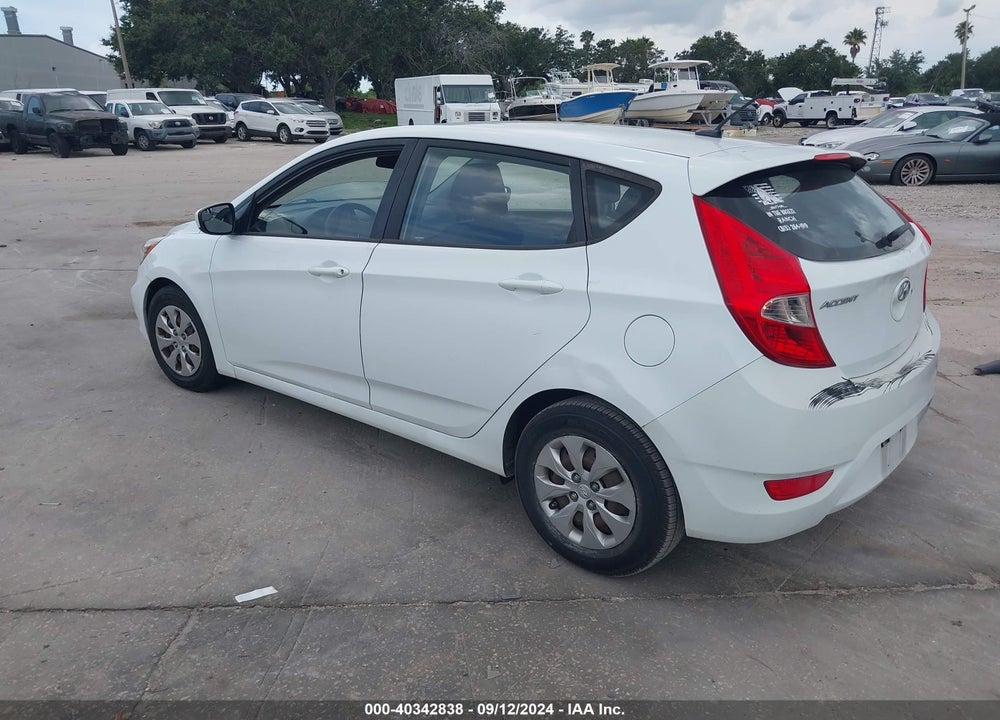 2016 HYUNDAI ACCENT SE VIN: KMHCT5AE8GU258700