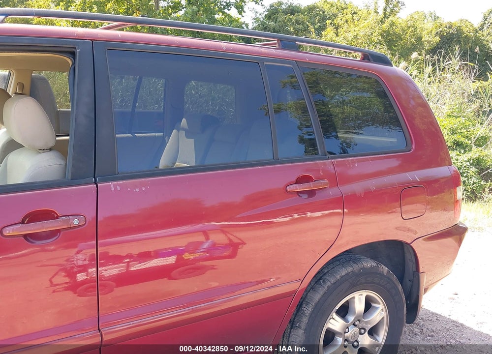 2006 TOYOTA HIGHLANDER V6 VIN: JTEEP21A160140308
