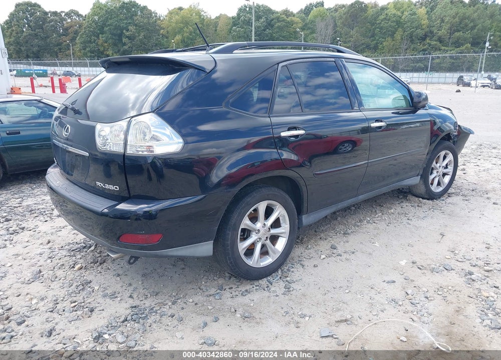 2009 LEXUS RX 350 VIN: 2T2GK31U39C070621