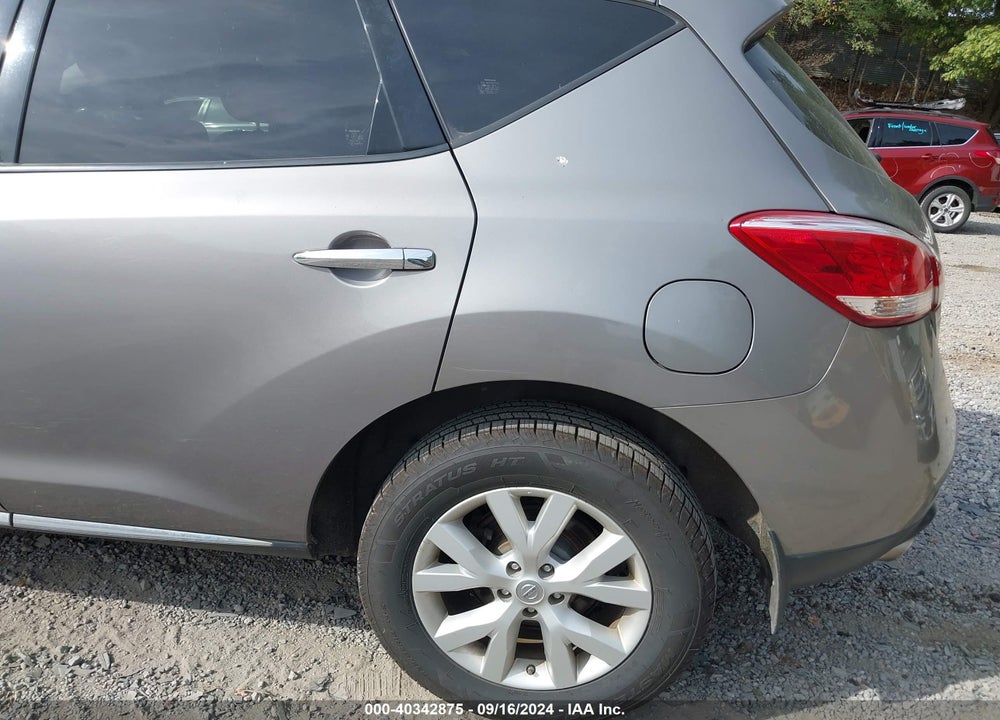 2011 NISSAN MURANO S VIN: JN8AZ1MW4BW165732
