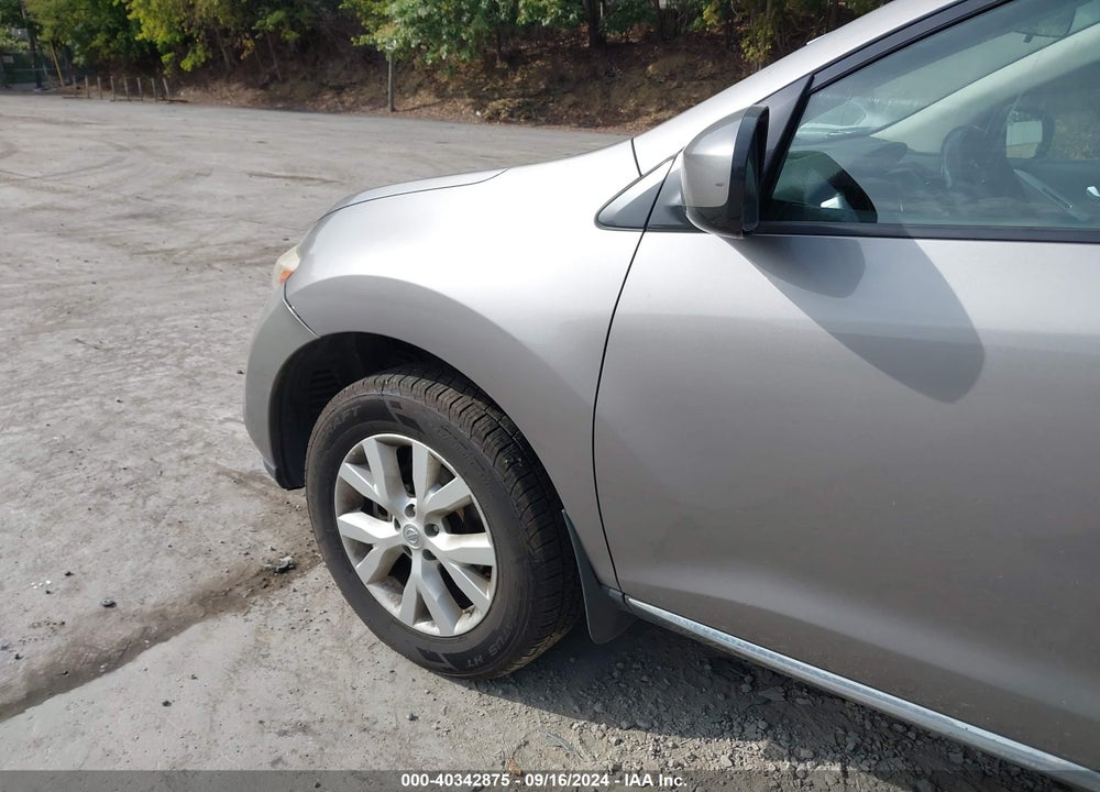 2011 NISSAN MURANO S VIN: JN8AZ1MW4BW165732