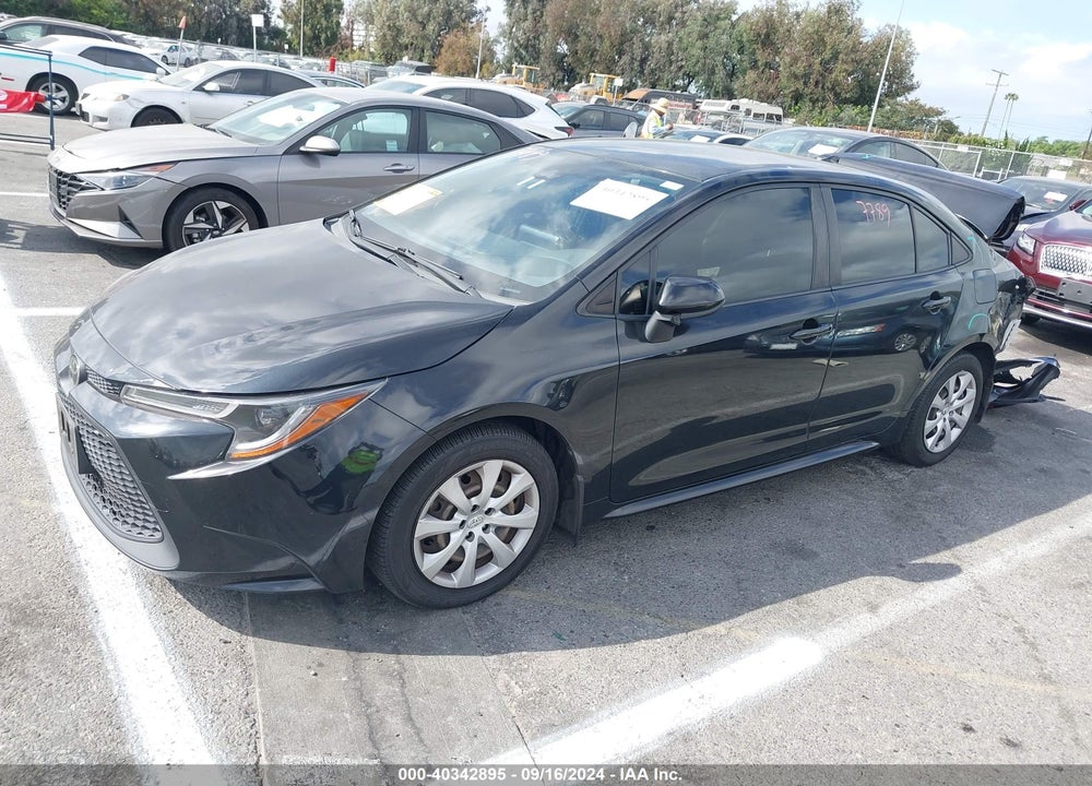 2020 TOYOTA COROLLA LE VIN: JTDEPRAE6LJ102577