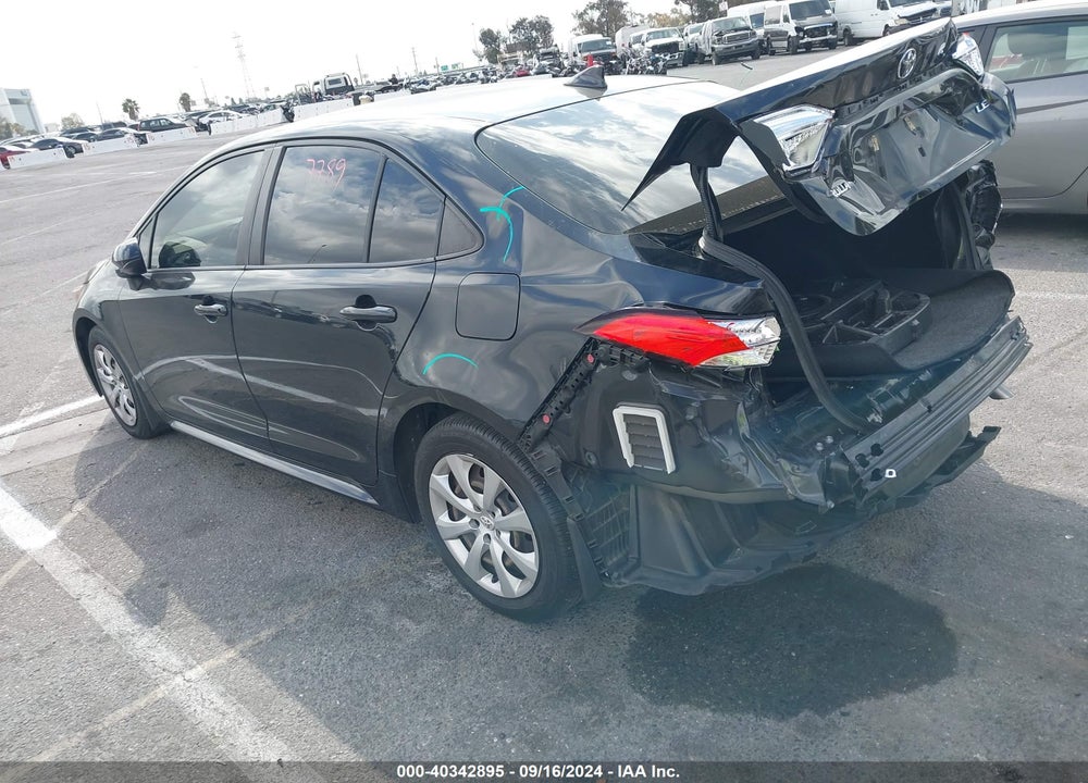 2020 TOYOTA COROLLA LE VIN: JTDEPRAE6LJ102577