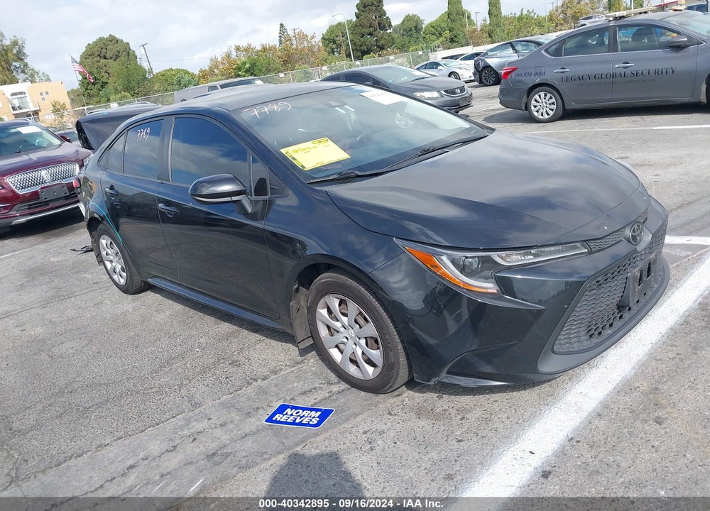 2020 TOYOTA COROLLA LE VIN: JTDEPRAE6LJ102577