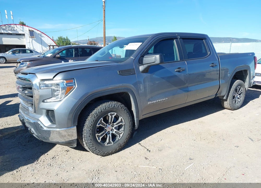 2020 GMC SIERRA 1500 4WD  SHORT BOX/4WD  STANDARD BOX VIN: 1GTU9AEF7LZ340188