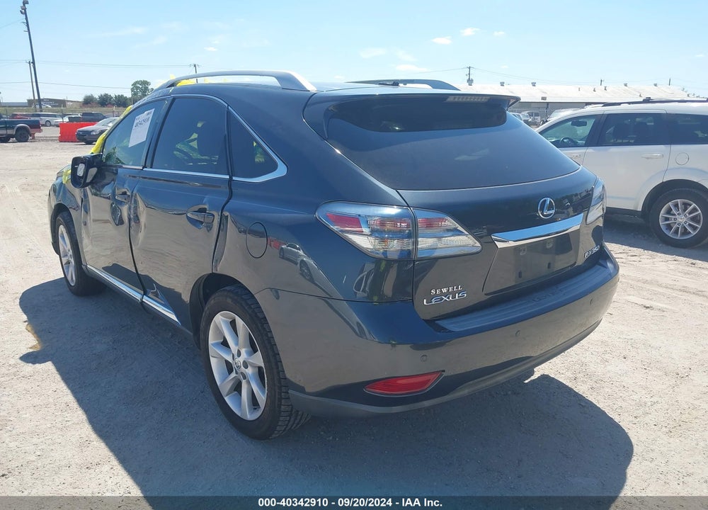 2010 LEXUS RX 350 VIN: 2T2ZK1BA8AC032081