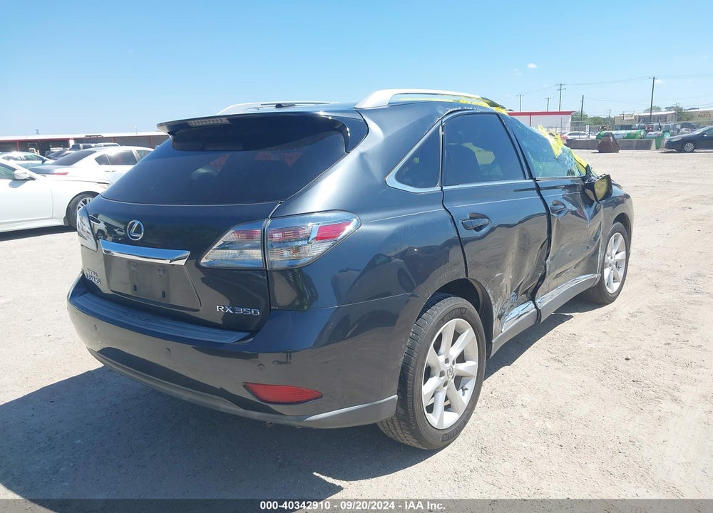 2010 LEXUS RX 350 VIN: 2T2ZK1BA8AC032081