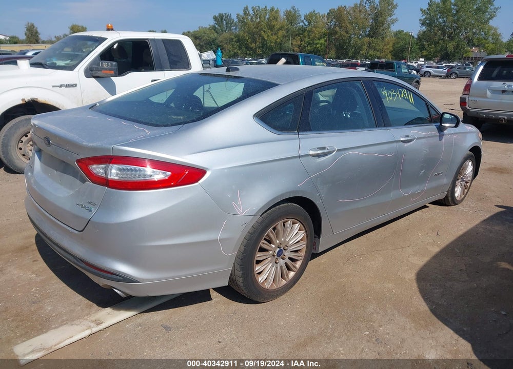 2013 FORD FUSION HYBRID SE VIN: 3FA6P0LU0DR303568