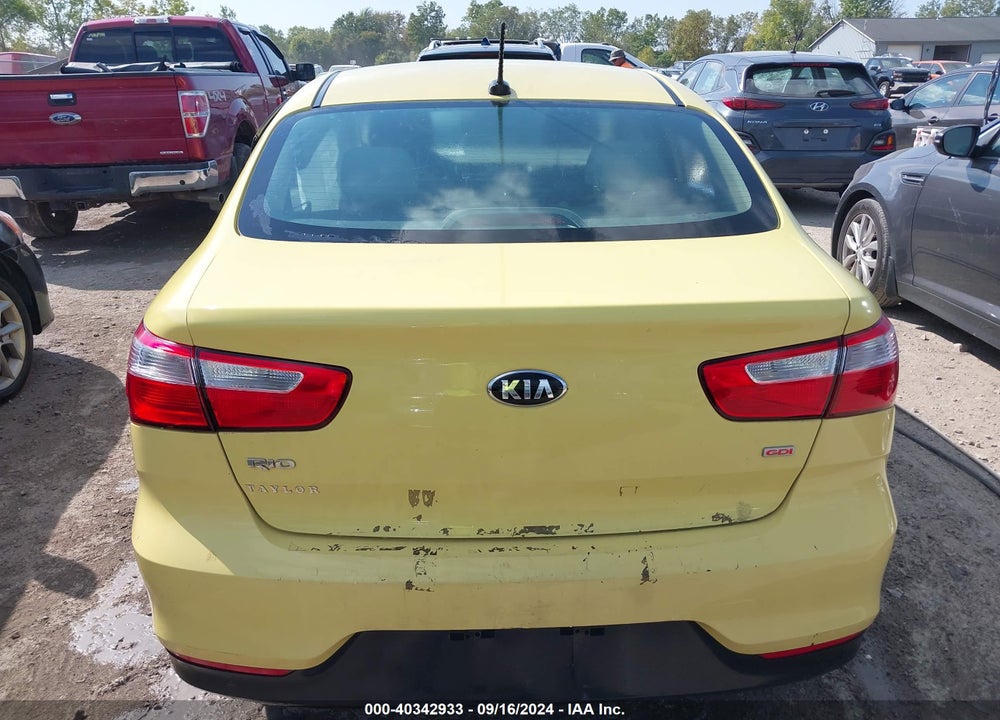 2016 KIA RIO LX VIN: KNADM4A30G6559669
