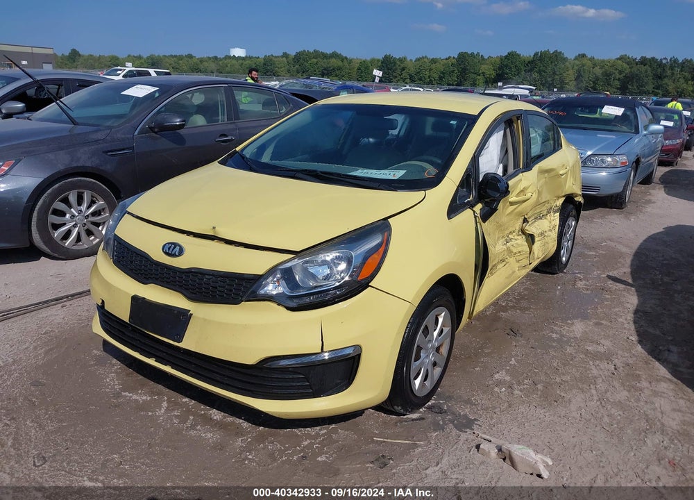 2016 KIA RIO LX VIN: KNADM4A30G6559669