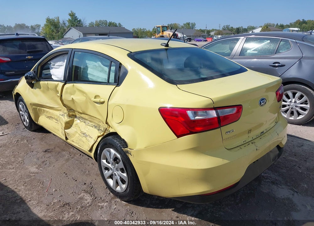2016 KIA RIO LX VIN: KNADM4A30G6559669