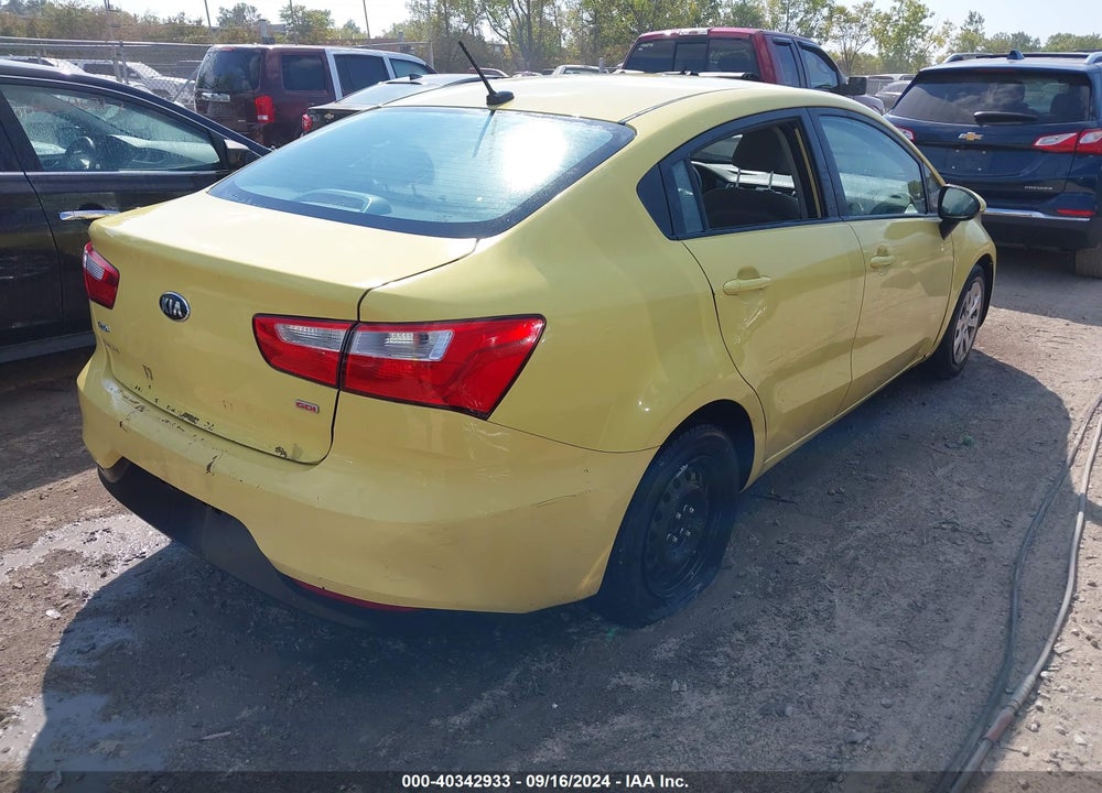 2016 KIA RIO LX VIN: KNADM4A30G6559669