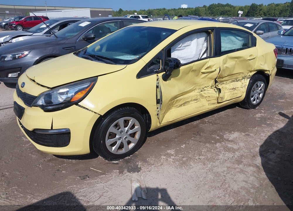2016 KIA RIO LX VIN: KNADM4A30G6559669