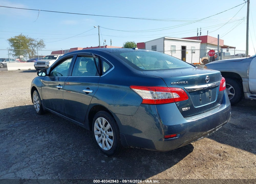 2015 NISSAN SENTRA SV VIN: 3N1AB7AP0FY293919