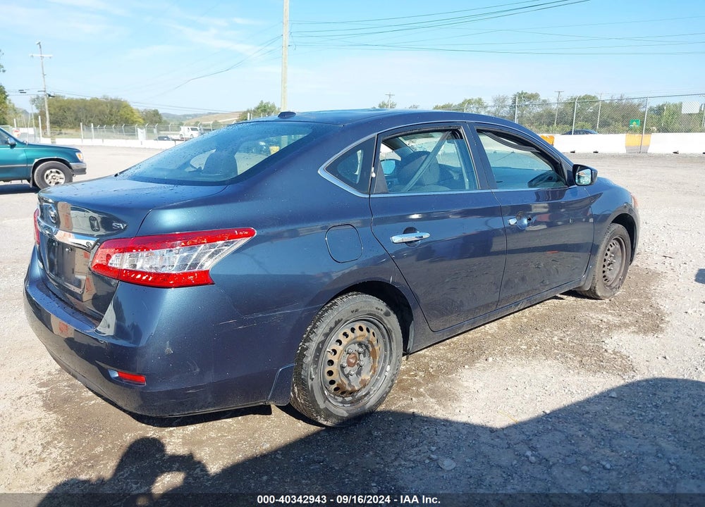 2015 NISSAN SENTRA SV VIN: 3N1AB7AP0FY293919