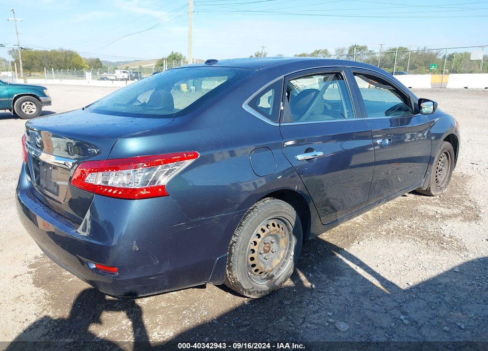 2015 NISSAN SENTRA SV VIN: 3N1AB7AP0FY293919