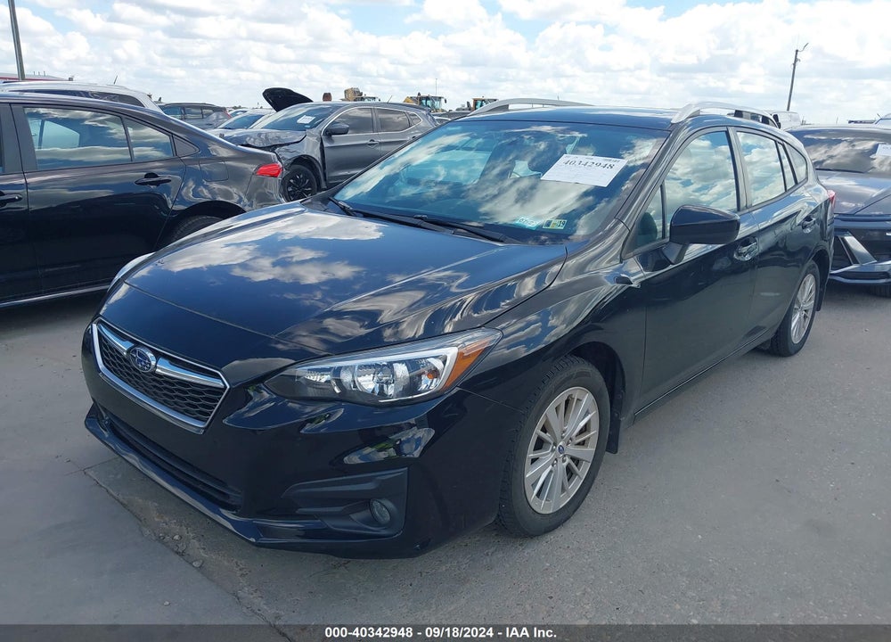 2017 SUBARU IMPREZA 2.0I PREMIUM VIN: 4S3GTAD69H3727139