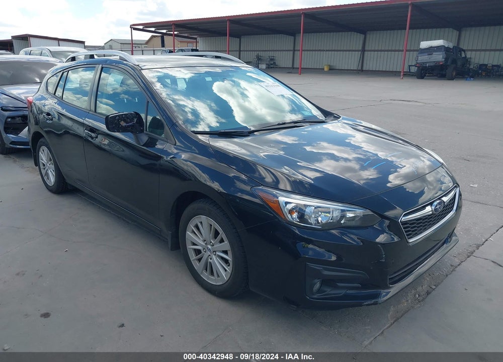 2017 SUBARU IMPREZA 2.0I PREMIUM VIN: 4S3GTAD69H3727139