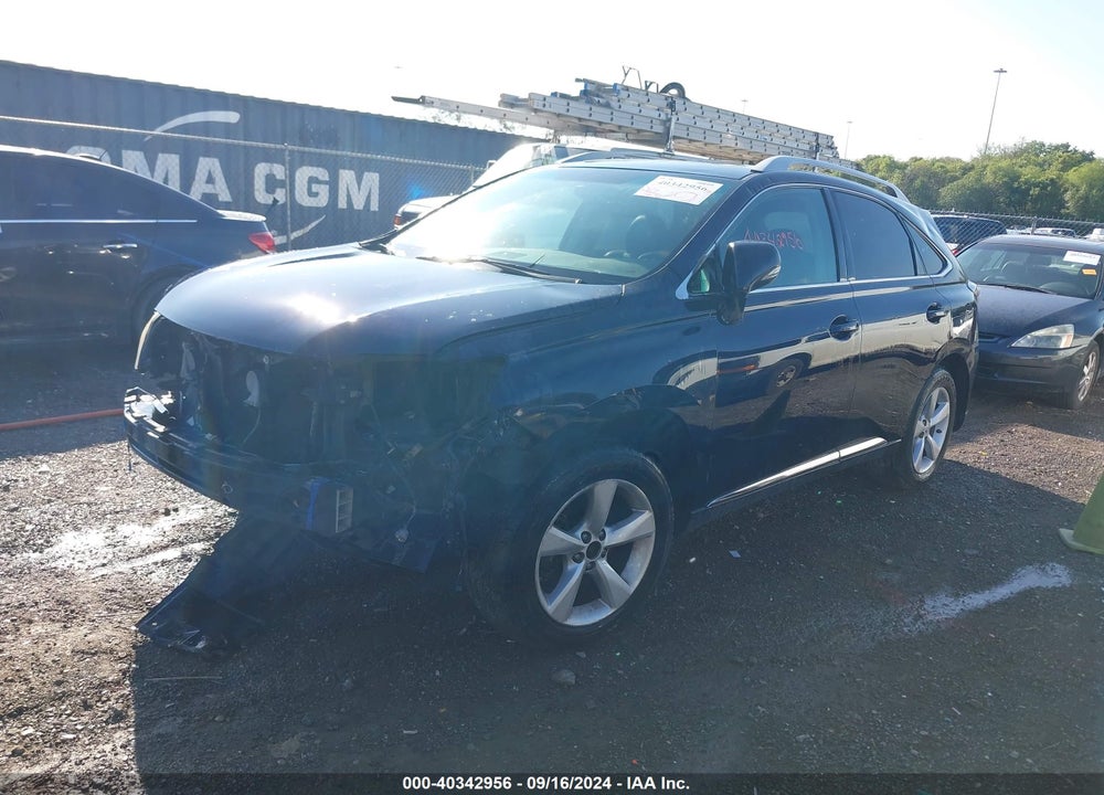 2010 LEXUS RX 350 VIN: 2T2BK1BA9AC061512