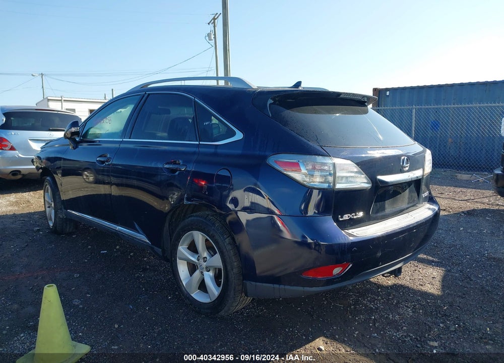 2010 LEXUS RX 350 VIN: 2T2BK1BA9AC061512