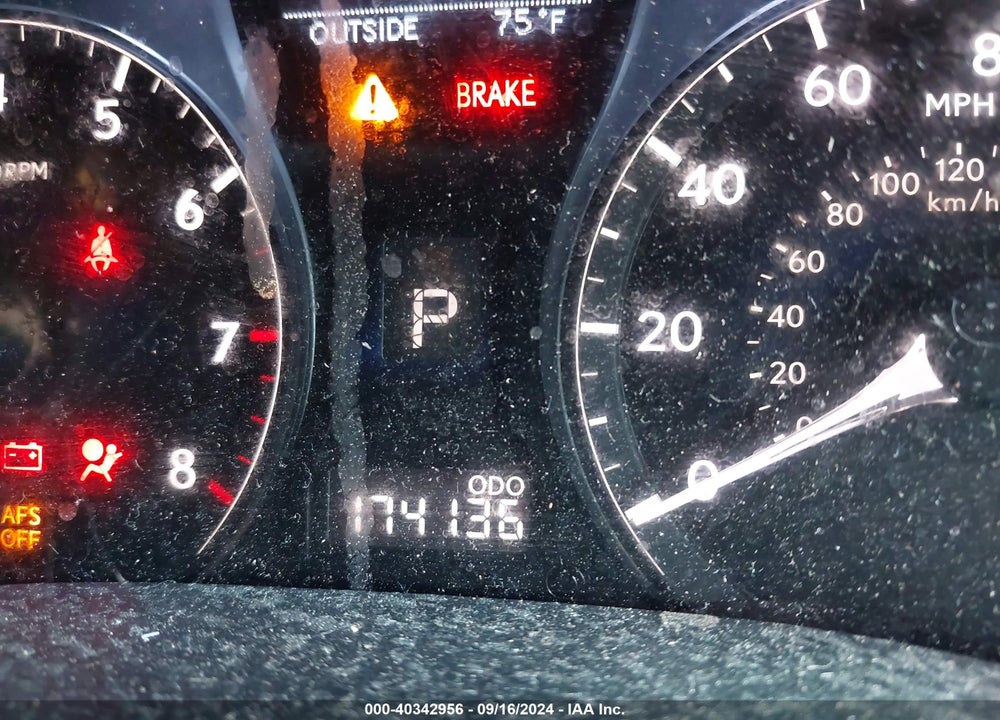 2010 LEXUS RX 350 VIN: 2T2BK1BA9AC061512