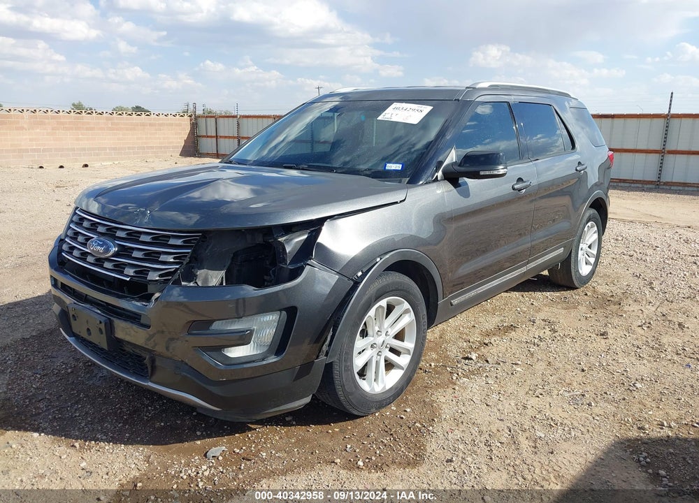2016 FORD EXPLORER XLT VIN: 1FM5K7D87GGC21956