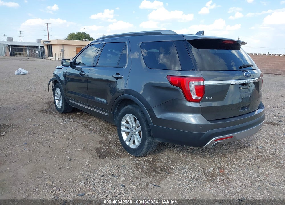 2016 FORD EXPLORER XLT VIN: 1FM5K7D87GGC21956