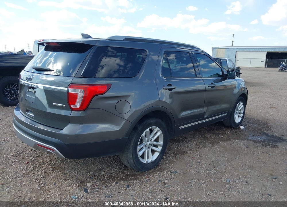 2016 FORD EXPLORER XLT VIN: 1FM5K7D87GGC21956