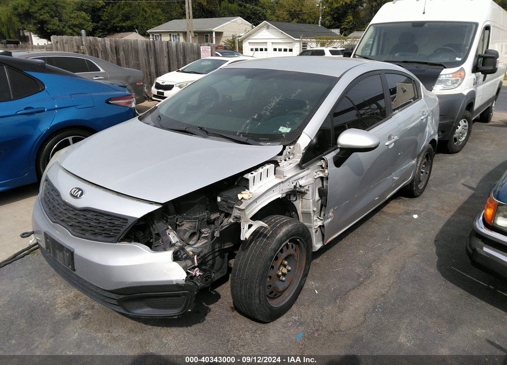2014 KIA RIO LX VIN: KNADM4A39E6397960