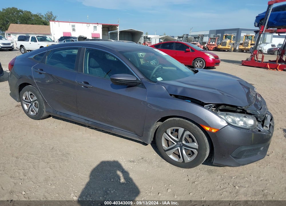 2017 HONDA CIVIC LX VIN: 19XFC2F59HE057686