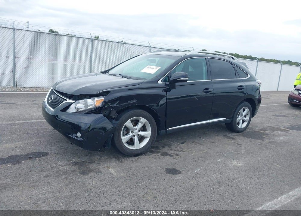 2010 LEXUS RX 350 VIN: 2T2BK1BA0AC011257