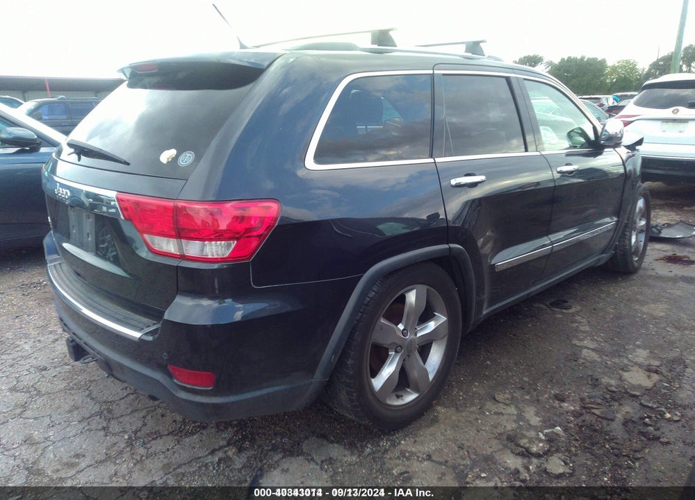 2012 JEEP GRAND CHEROKEE OVERLAND VIN: 1C4RJFCG4CC262476