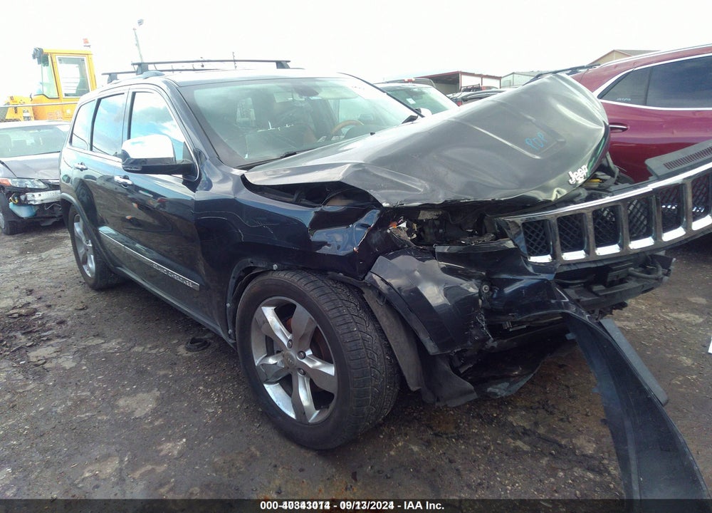 2012 JEEP GRAND CHEROKEE OVERLAND VIN: 1C4RJFCG4CC262476
