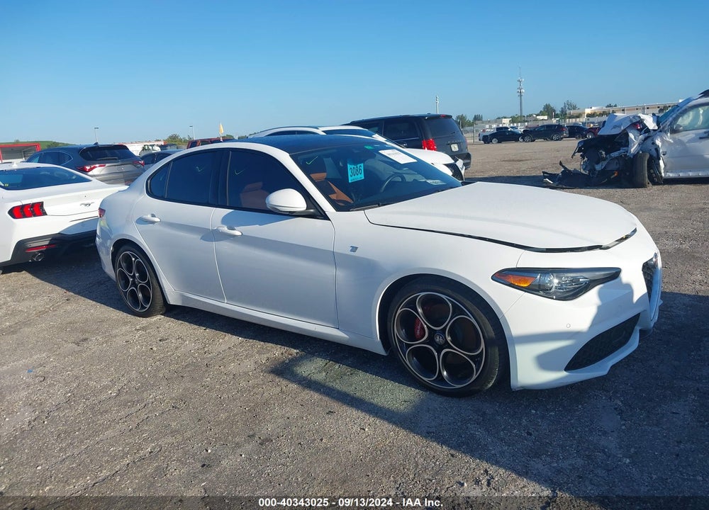 2022 ALFA ROMEO GIULIA TI RWD VIN: ZARFAMBN7N7662461
