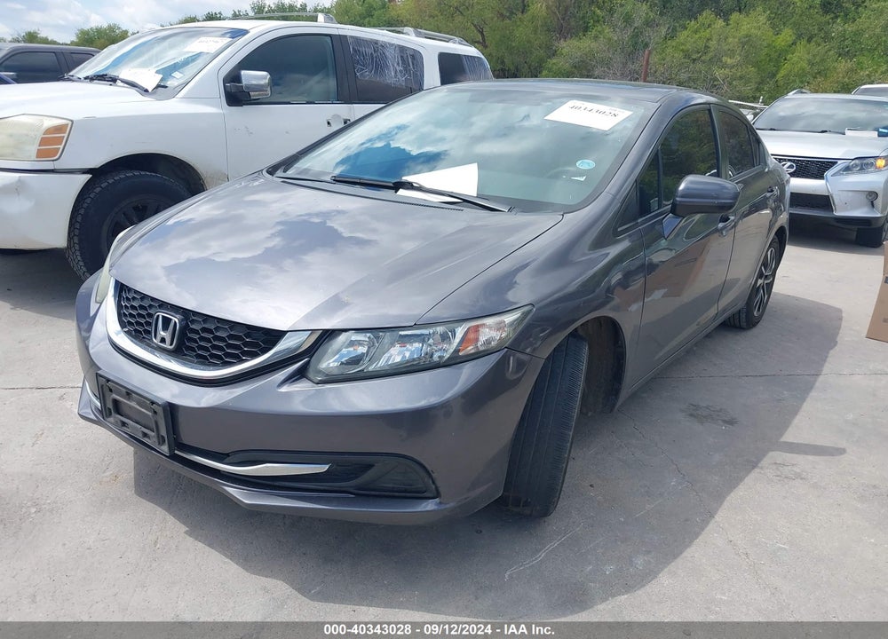 2014 HONDA CIVIC EX VIN: 19XFB2F80EE081271