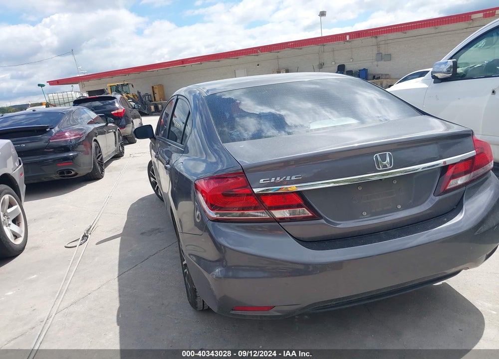 2014 HONDA CIVIC EX VIN: 19XFB2F80EE081271