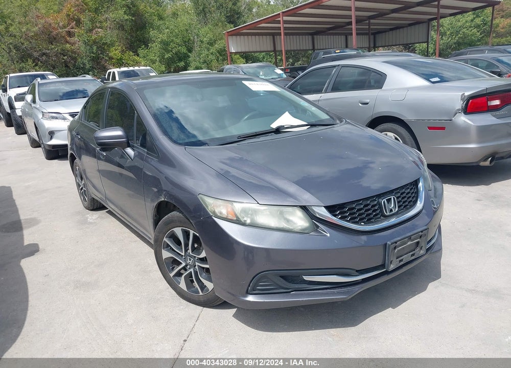 2014 HONDA CIVIC EX VIN: 19XFB2F80EE081271